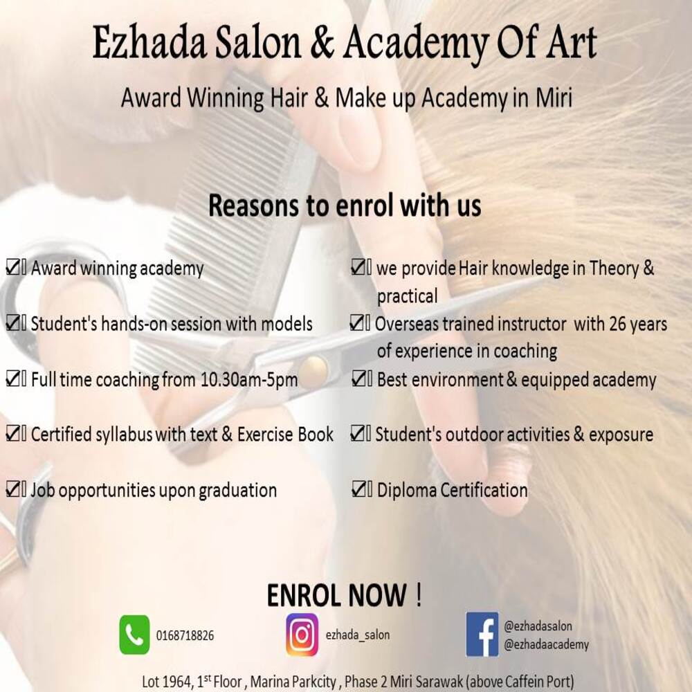 10pm To 9pm Offline Hairstyle Course in Bangalore