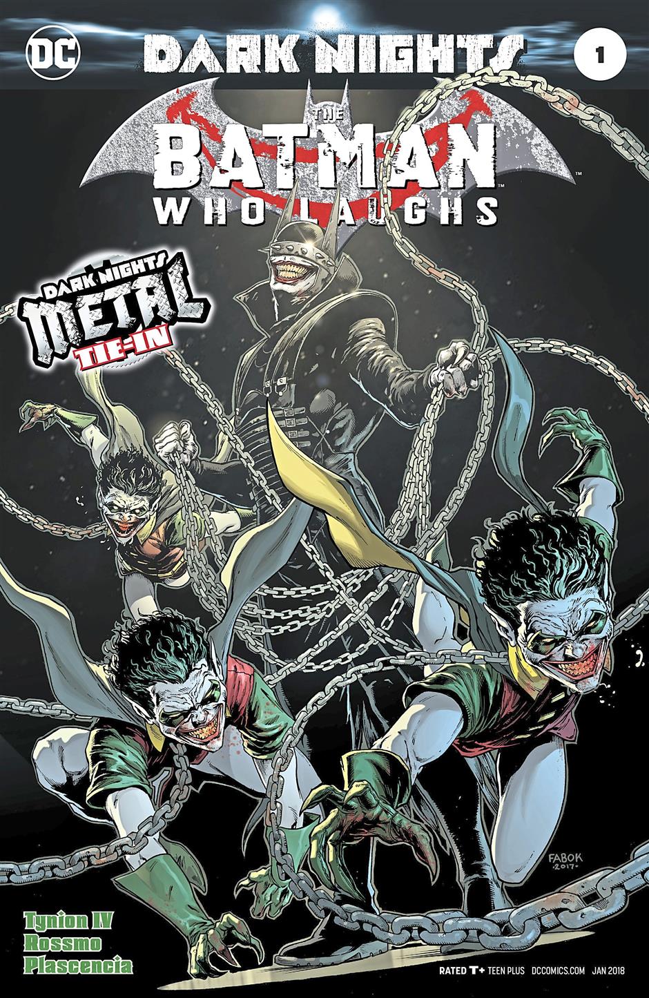 Dark Nights: The Batman Who Laughs Writer: James T Tynion IV Artist: Riley Rossmo Publisher: DC Comics